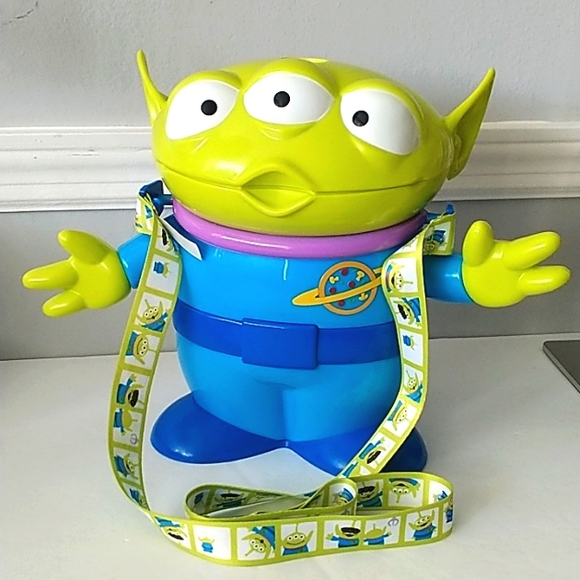 Disney Other Toy Story Green Alien Popcorn Bucket Souvenir Wstrap